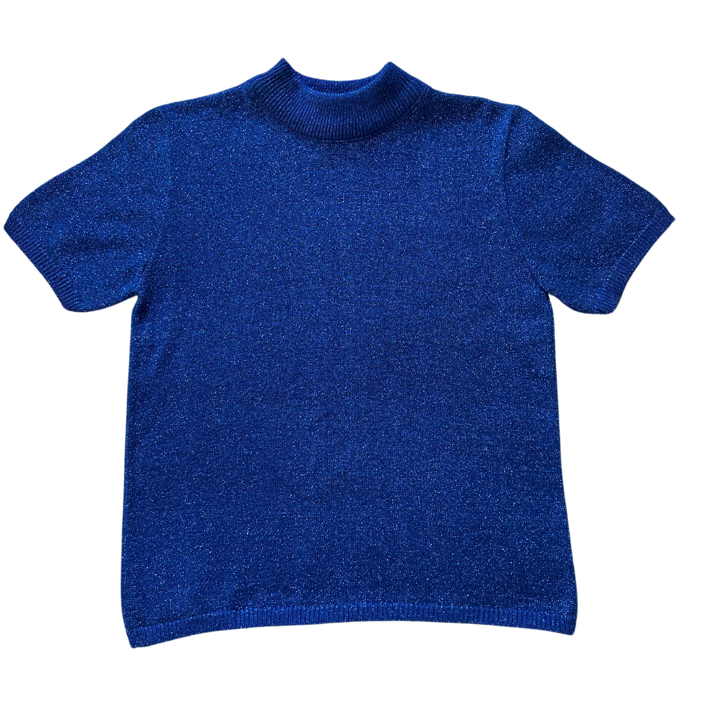Vintage Lurex Short Sleeve Sweater