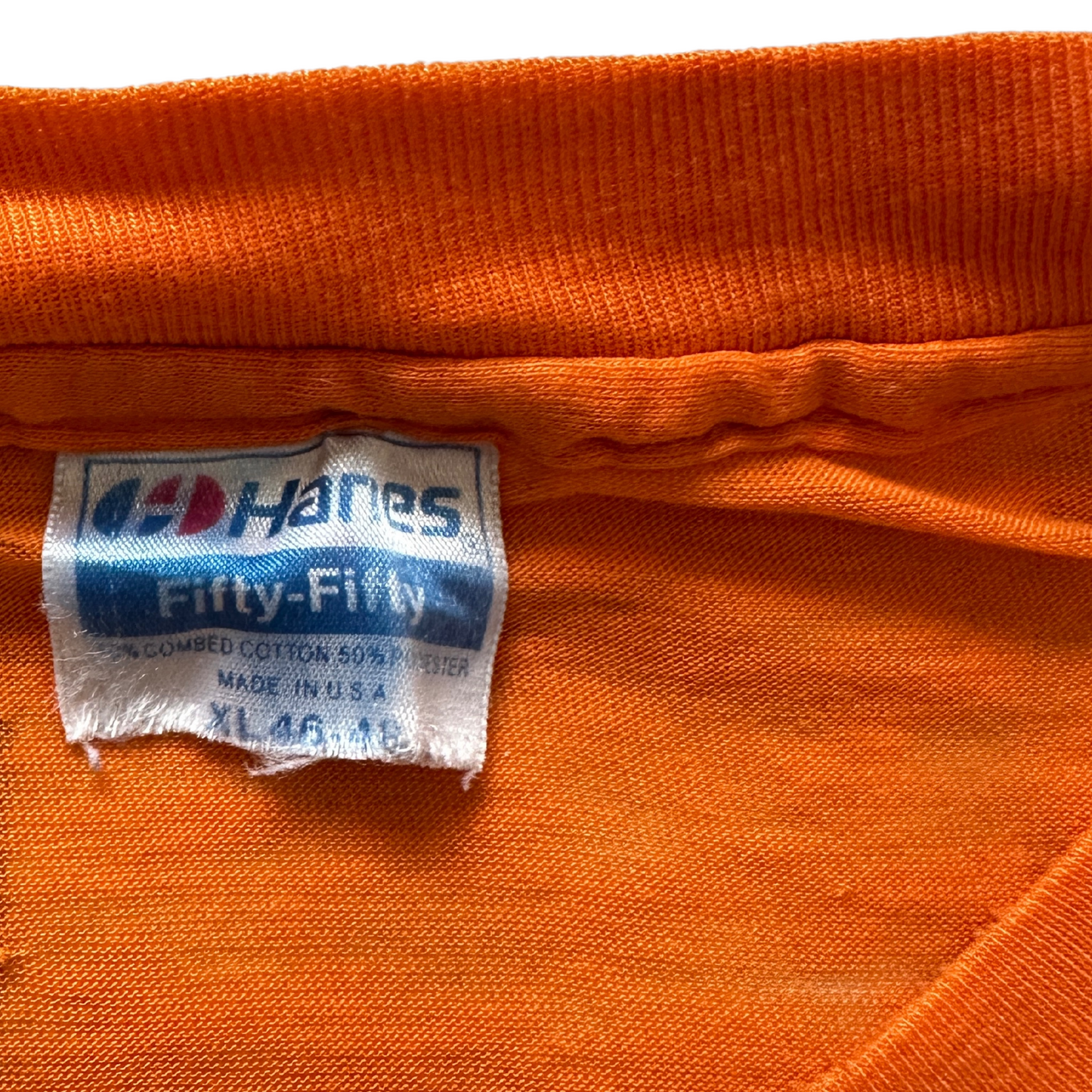 Vintage Orange Clemson U T-Shirt