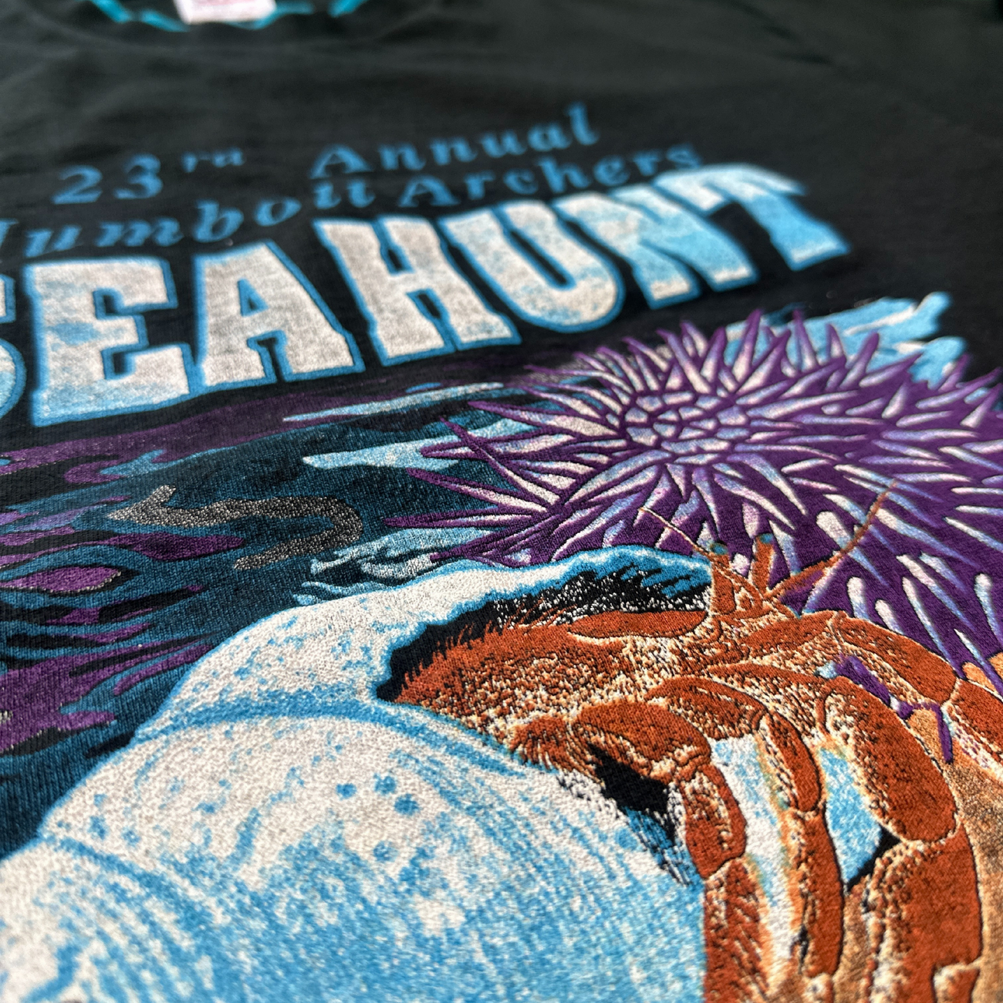 Vintage Black Seahunt T-Shirt