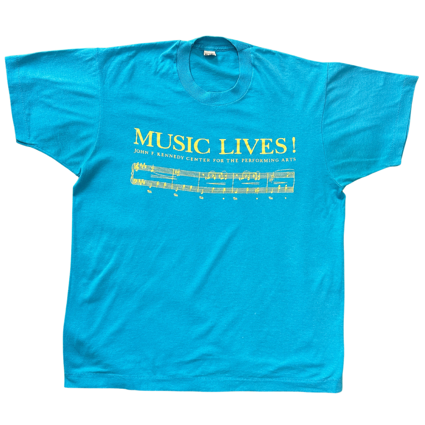 Vintage Blue Music T-Shirt