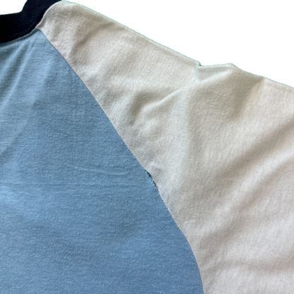 Vintage Light Blue/White Raglan Farmer T-Shirt