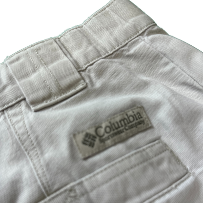 Vintage Khaki Columbia Cargo Shorts