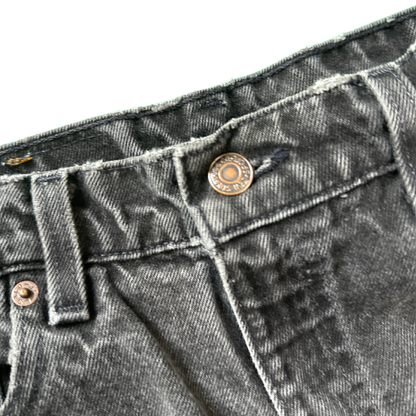 Vintage Black Washed Levi's 550 Jeans