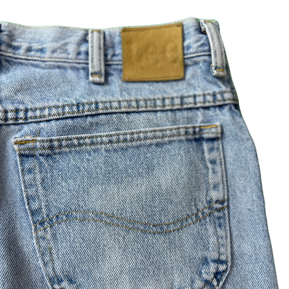 Vintage Light Washed Lee Cut-Off Jeans