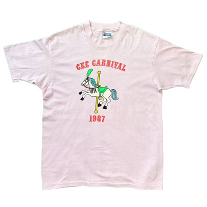 Vintage Light Violet 1987 Carnival T-Shirt